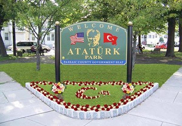 18. Atatürk Park - New Jersey, ABD