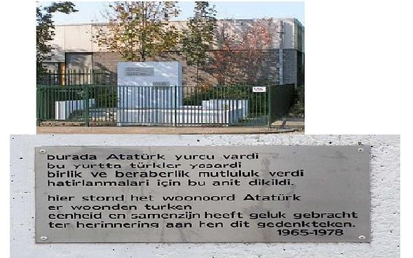 7. Atatürk Anıtı - Amsterdam, Hollanda