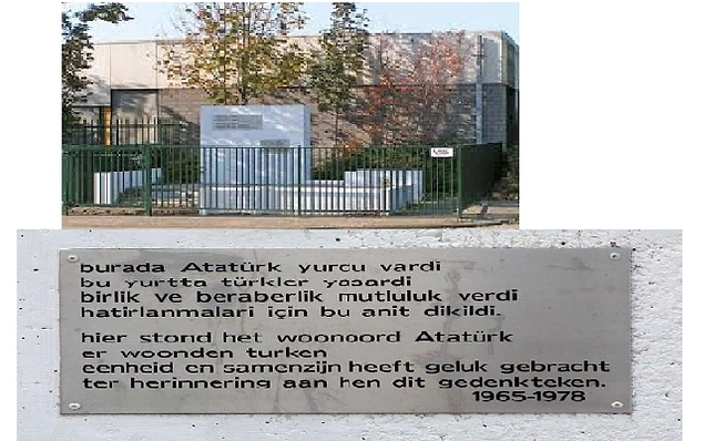 Atatürk Anıtı - Amsterdam, Hollanda