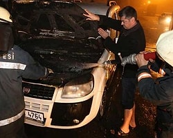 Başakşehir'de 10 Araç Kundaklandı