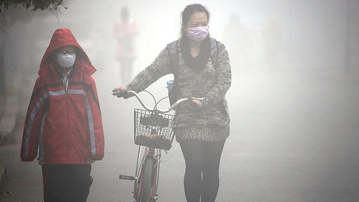 Çin'de Hava Kirliliğinden Yılda 670 Bin Ölüm