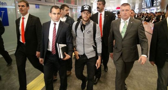 Neymar İstanbul'da