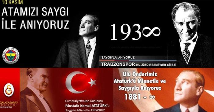 4 Büyükler Ulu Önder Atatürk'ü Andı