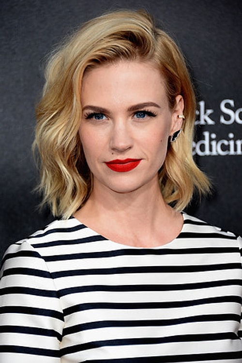 Sevgili kızlar: İstediğiniz kişi olabilirsiniz, January Jones'u örnek alın!