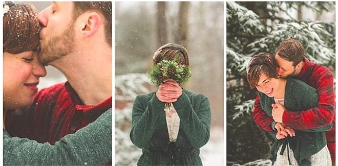 32 Muhteşem Fotoğraf ile Kış Aylarında Evlenmenin Aslında Çok İyi Bir Fikir Olduğu Gerçeği