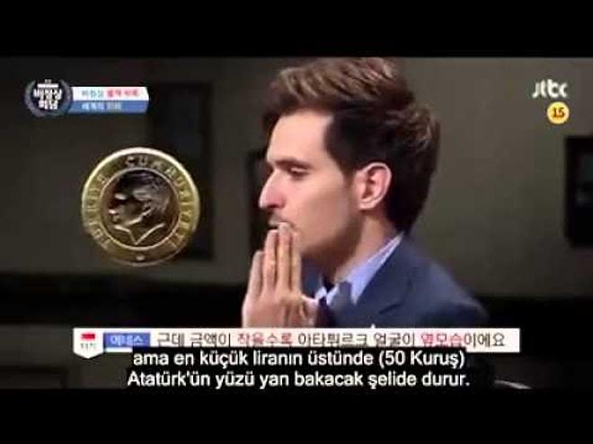 Kore Televizyonunda Eski Türk Parası Geyiği