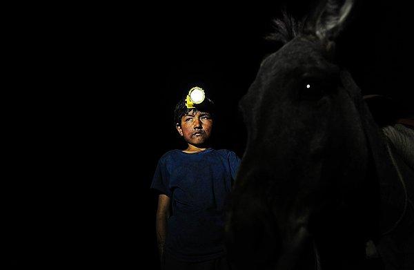 8. Madenlerde halen çalışan 5308 çocuk var. Yüzde 85,5'i kayıtdışı.