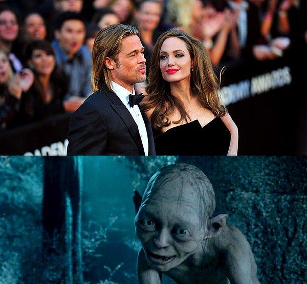 1. Arkadaşını Angelina Jolie'ye çeviren etek, Brad Pitt'e çeviren kazak seni Gollum'a döndürür.
