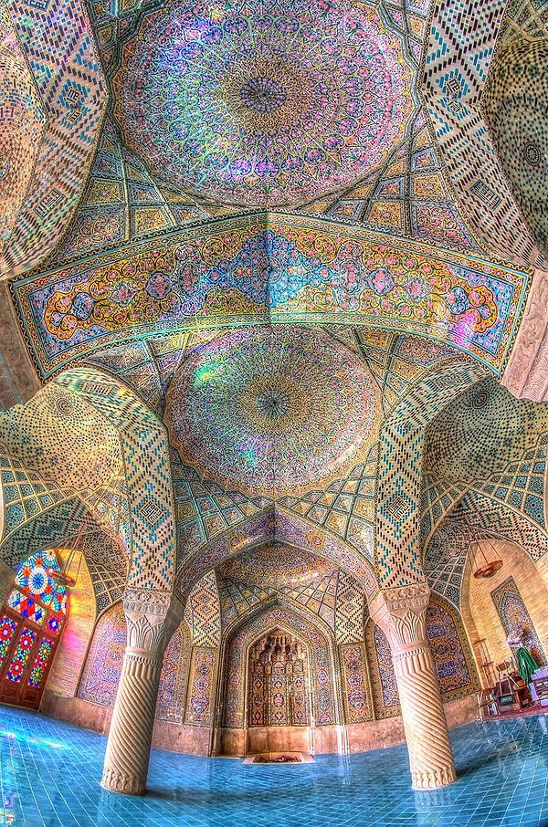 3. Nasır El-Mülk Camii, Şiraz, İran