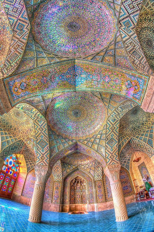 3. Nasır El-Mülk Camii, Şiraz, İran