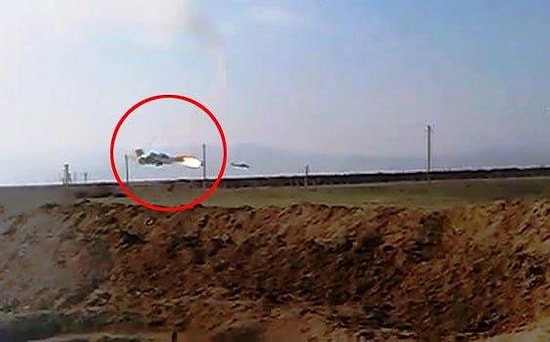 Ermenistan Helikopterinin Vurulma Anı