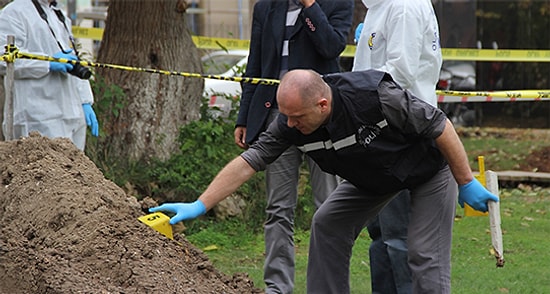 Doğalgaz Çalışmasında İnsan Kemikleri Ortaya Çıktı