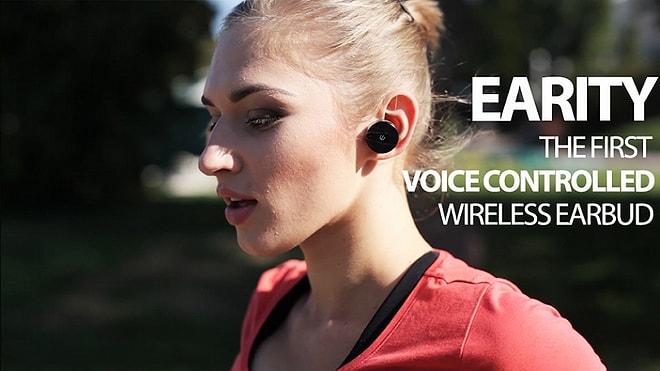 Dünyanın İlk Sesle Kontrol Edilebilen Kulaklığı – Earity