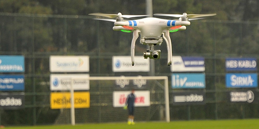 İnsansız Hava Aracı Fenerbahçe Antremanında