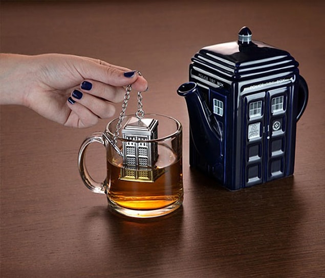 7. '' Doctor Who '' sevenlere TARDIS süzgeç