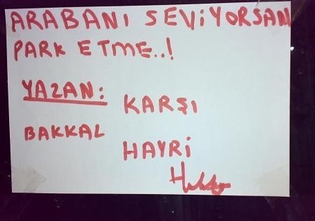 11. Dükkanının önü ve ayrıca karşısı onun