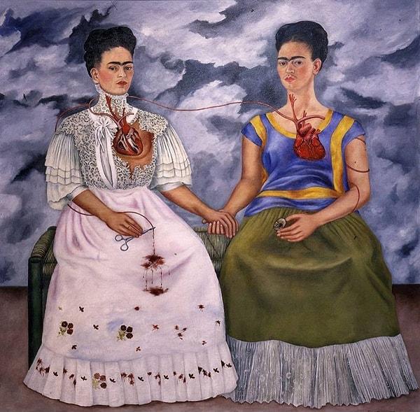 Frida Kahlo - İki Frida ( Bir trafik kazasının getirdikleri)