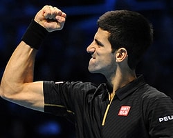 Novak Djokovic Finalde