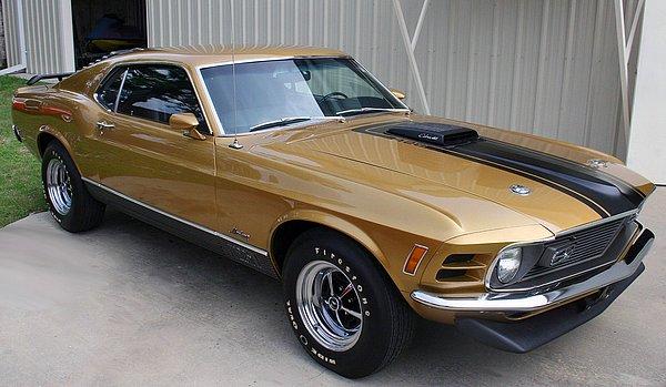 18. 1970 Ford Mustang Mach 1
