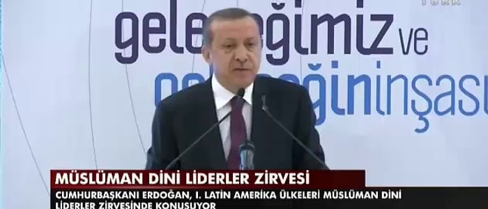 Erdoğan: Amerika'yı Kristof Kolomb Değil, Müslümanlar Keşfetti