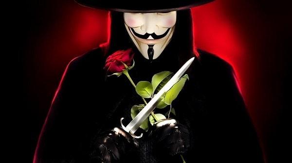 16. V For Vendetta (2005)  | IMDb 8.2