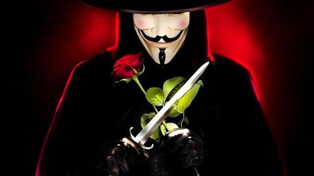 13. V For Vendetta (2005)  | IMDb 8.2