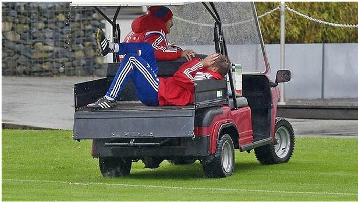Bayern Münih'in Kaptanı Philipp Lahm Sakatlandı
