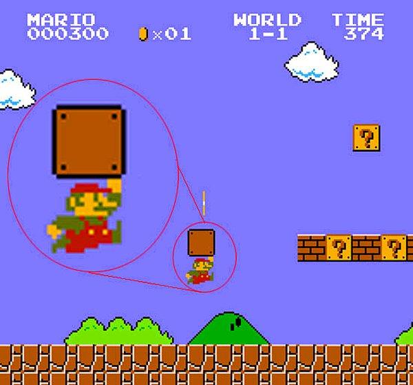 3. Mario kafa atmıyor! Yumruk atıyor