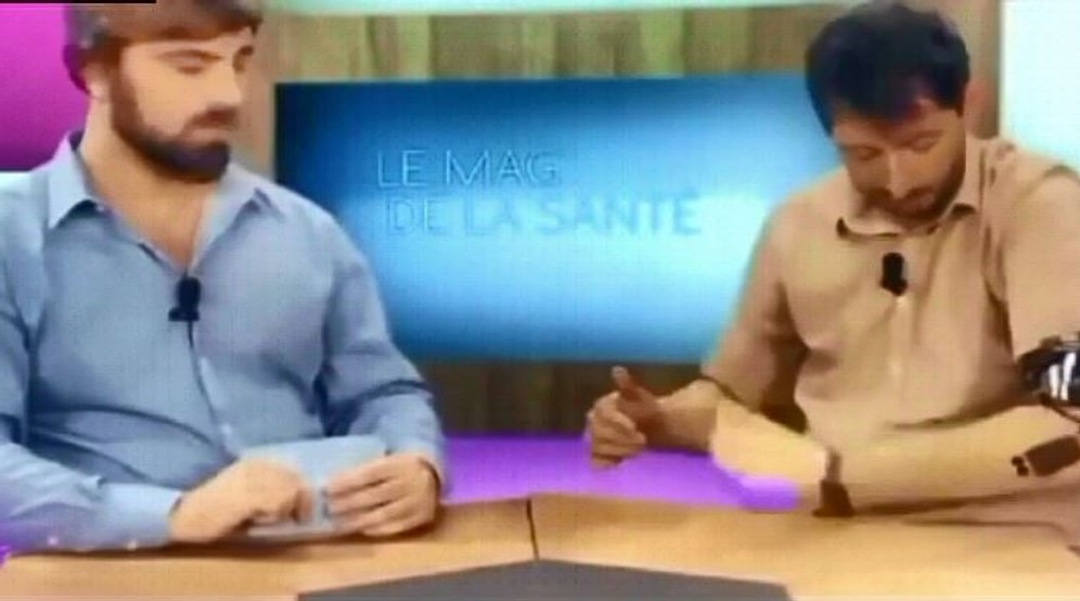 Protez Kol Canlı Yayında Tutukluk Yaparsa...