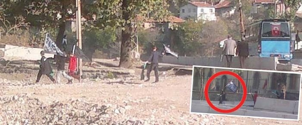 Ankara'daki O Mahallede IŞİD Bayrakları Dalgalanıyor