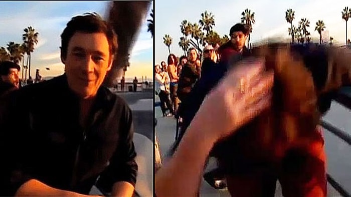 Muhabir Uçan Kaykay Kurbanı Oldu