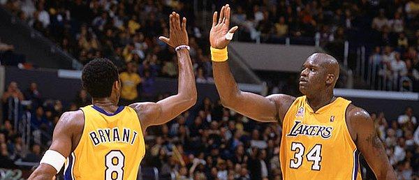 10. Kobe Bryant - Shaquille O'neal (Lakers)