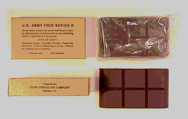 3. ABD 1937'de 2. Dünya Savaşı'nda çikolatayı asker kumanyasına soktu.