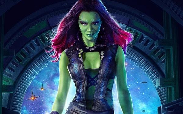 35. Gamora | Zoe Saldana - Galaksinin Koruyucuları
