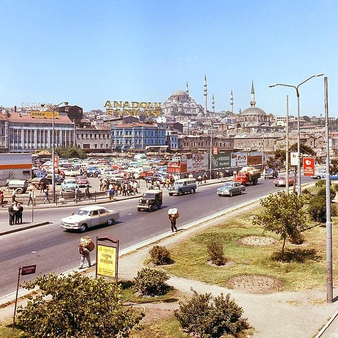 70'lerin Başından, Hiç Görmediğiniz Renkli Fotoğraflarla İstanbul