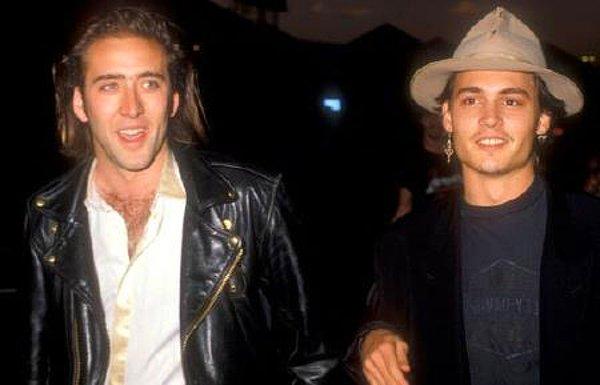 6. Johnny Depp'i sinema dünyasına kazandıran isim ünlü aktör Nicolas Cage'dir.