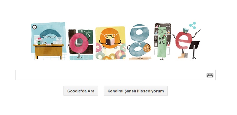 Google ve Yandex'ten 24 Kasım Öğretmenler Günü İçin Özel Logo