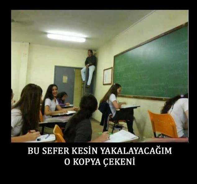 4. Kopya çekip de konuyu anlamadan geçmeyelim diye her türlü fedakarlığı yaptılar bizim için..