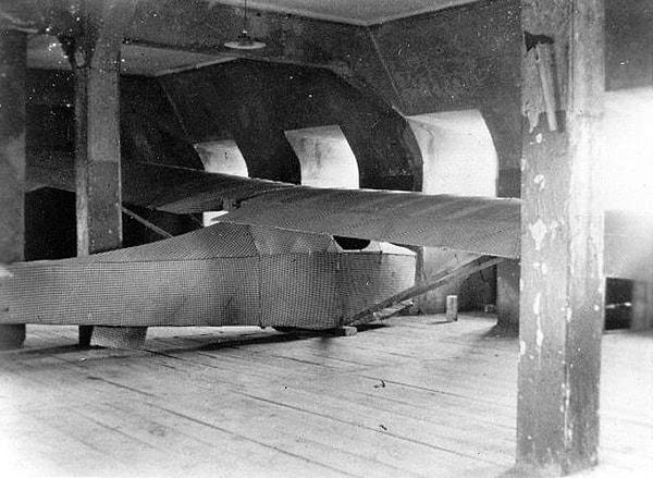 6. Colditz Planörü'nün çekilen tek fotoğrafı, 1945.