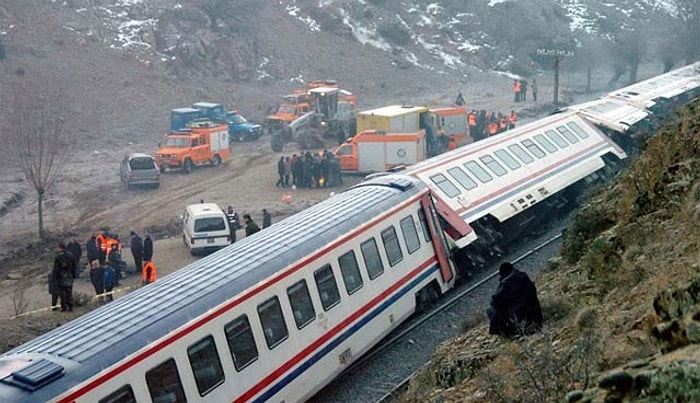 41 Kişinin Öldüğü Hızlandırılmış Tren Kazasında Birinci Makiniste 3 Yıl Hapis