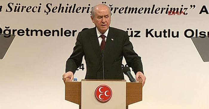 Devlet Bahçeli: 'Öğretmenlerimiz Yoksulluk Sınırının Altındadır'