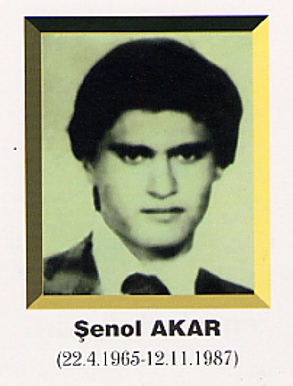 3. Şenol Akar (22.04.1965- 12.11.1987)