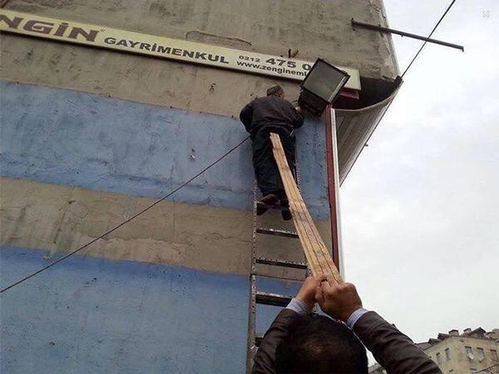 Türkiye'de İş Güvenliği İçin Son Derece Üstün Tekniklerin Kullanıldığını Gösteren 14 Görsel