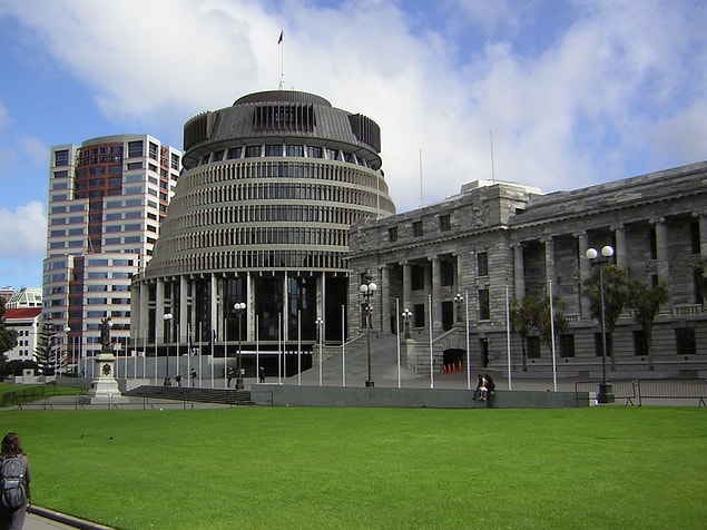 9 ) Yeni Zelanda - Wellington / Beehive