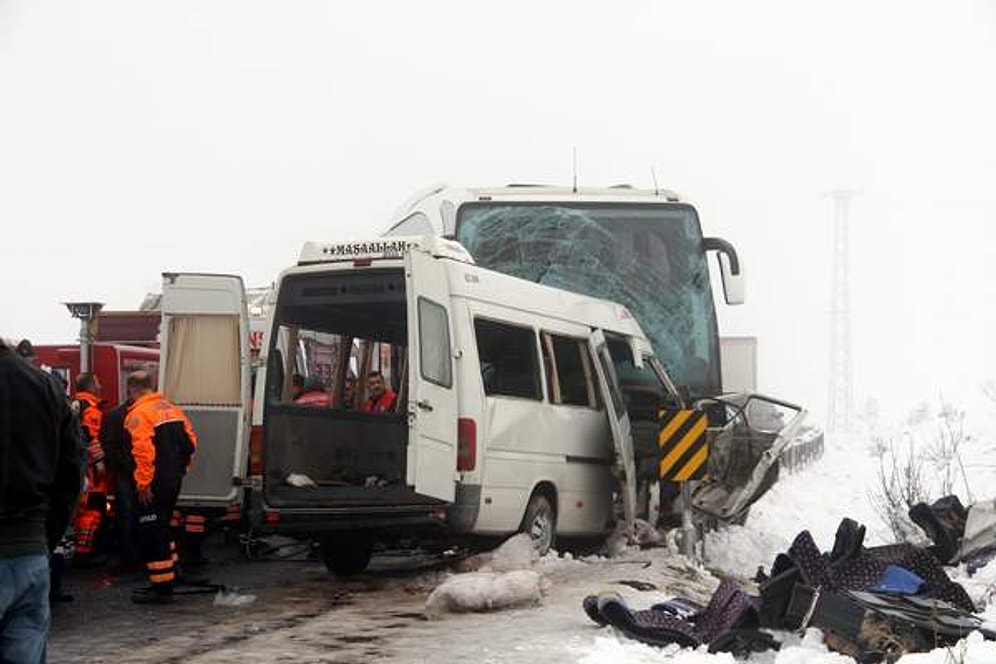 Nevşehir'de Öğretmen Servisi Kaza Yaptı: 2 Ölü