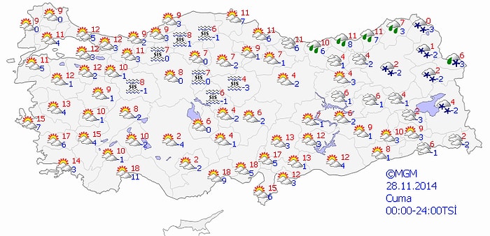 Bugün Hava Nasıl Olacak?