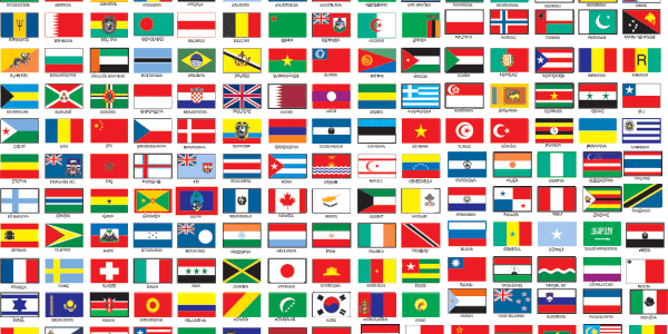 Ulke bayraklari ve isimleri