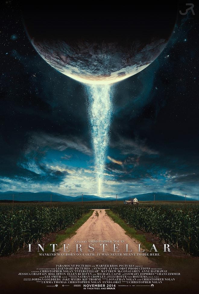 En Az Filmin Kendisi Kadar Müthiş 29 Interstellar Posteri