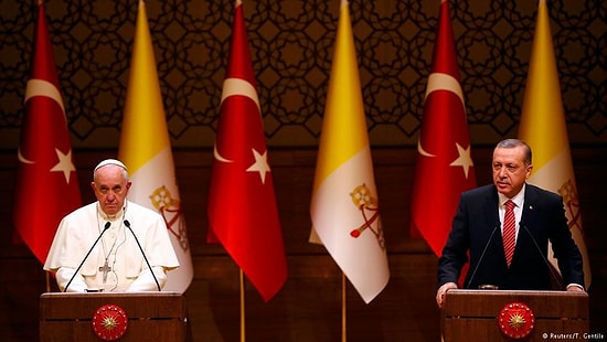 Papa: 'Tanrı Türkiye'yi Kutsasın ve Korusun'