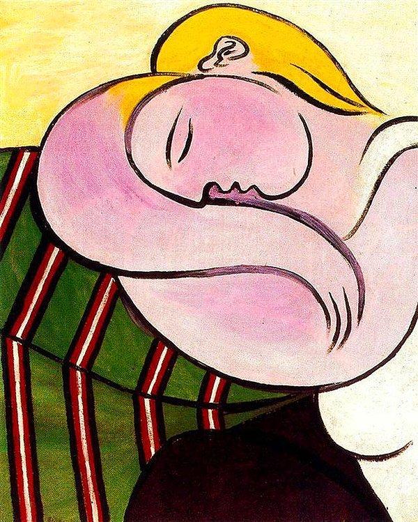 8. Pablo Picasso:Woman with yellow hair